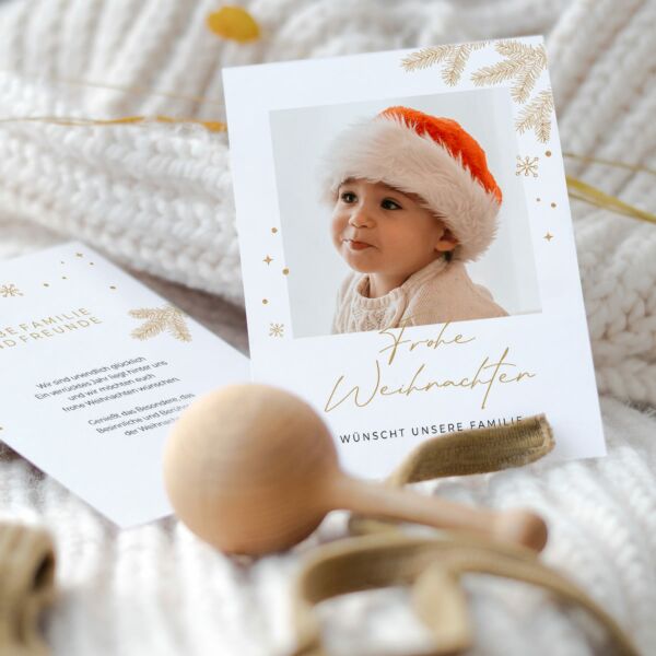 Weihnachtskarte Christmas Love