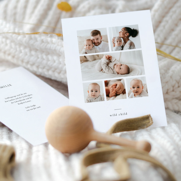 Grusskarte Glückselig