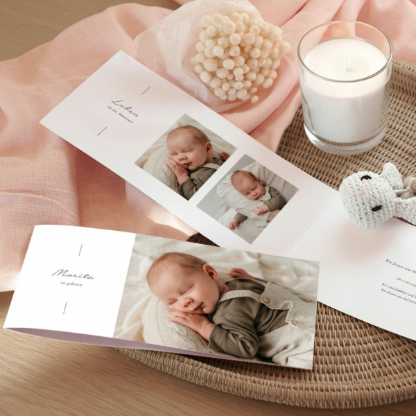 Grusskarte First steps