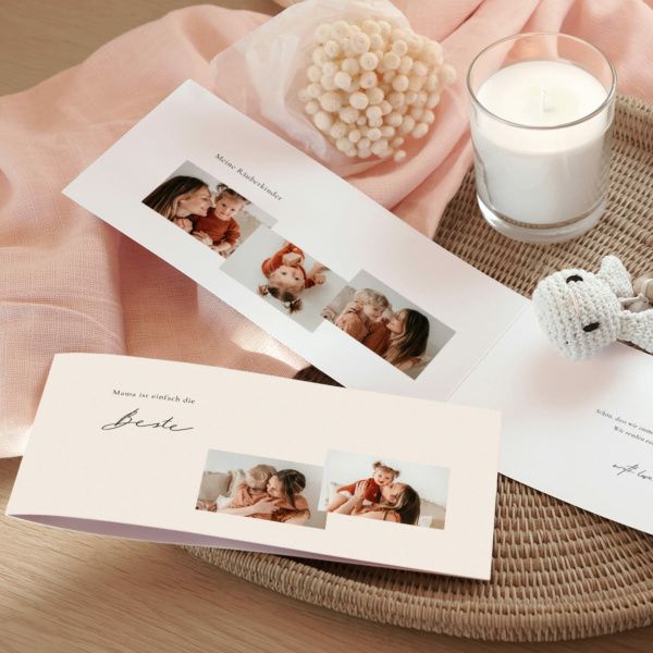 Grusskarte Happy Family