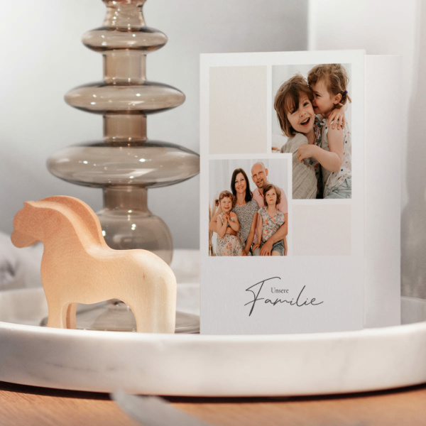 Grusskarte Wir zusammen