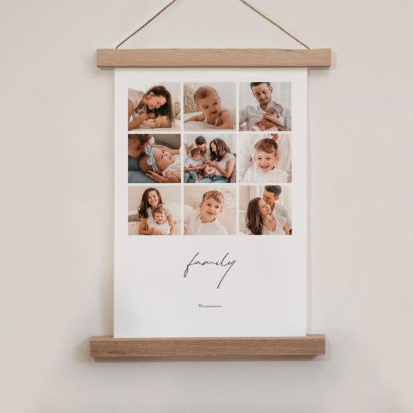 Poster Insta Family - 9 Bilder